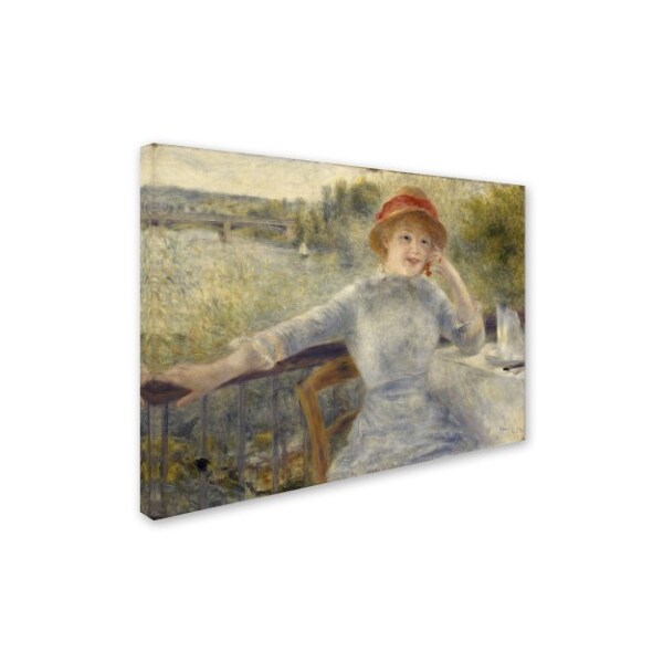 Renoir 'Alphonsine Fournaise' Canvas Art,14x19